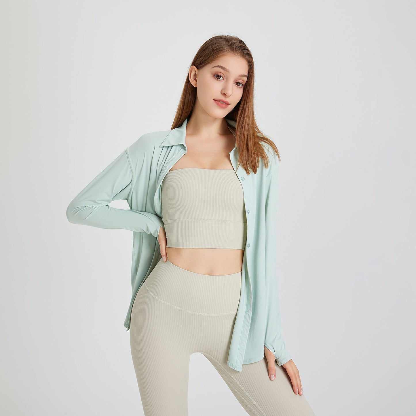 Stilla | Fashionabel Langærmet Træningsbluse Til Kvinder
