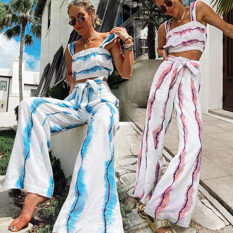 Dame afslappet strand-sæt Stilla