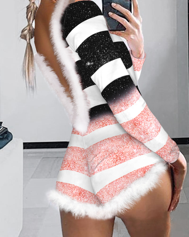 Stilla | Jule Floral Sexy Bodysuit Tight Shorts