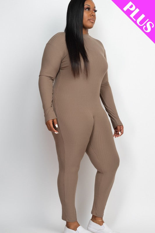 Stilla | Størrelse Mock Neck Jumpsuit