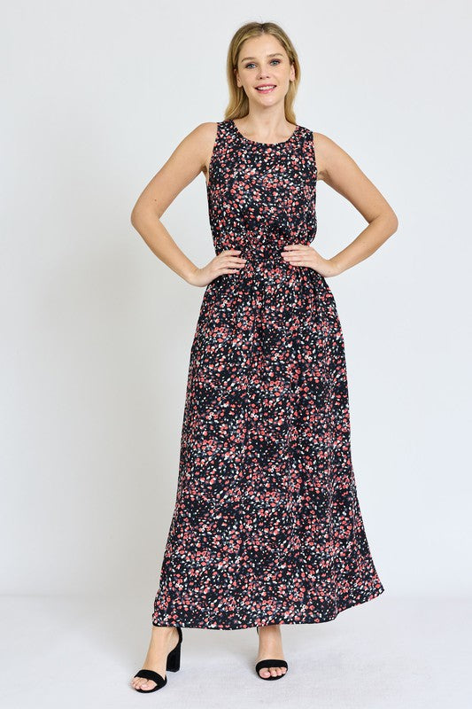 Stilla | Blouson Band Maxi Kjole