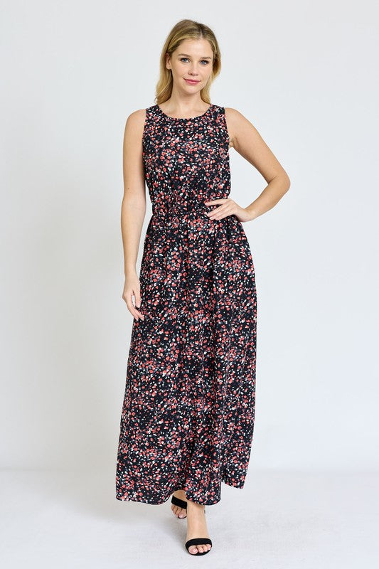 Stilla | Blouson Band Maxi Kjole