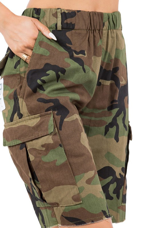 Stilla | Sport Camouflage Short