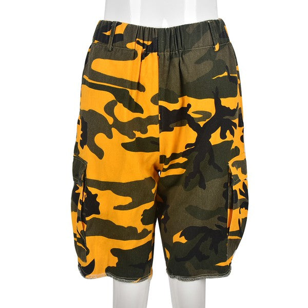 Stilla | Sport Camouflage Short