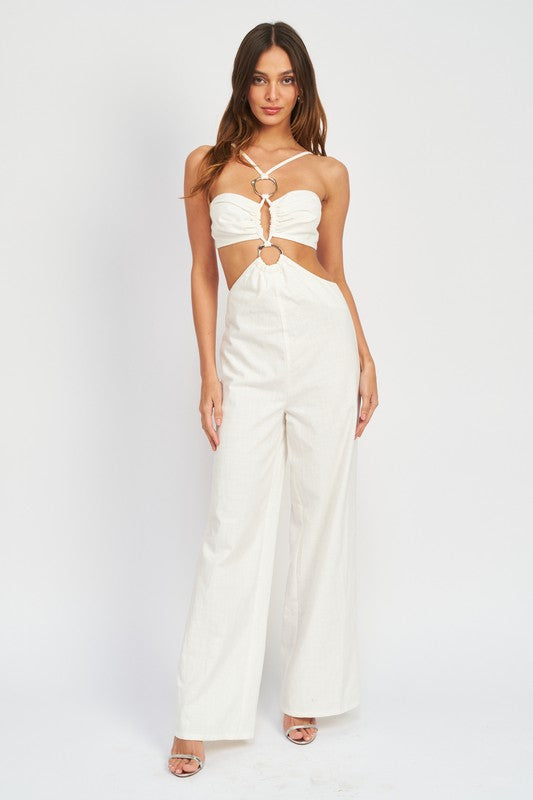 Stilla | O Ring Cut Out Jumpsuit
