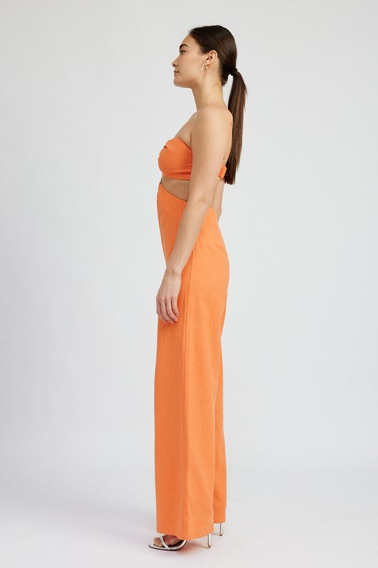 Stilla | O Ring Cut Out Jumpsuit