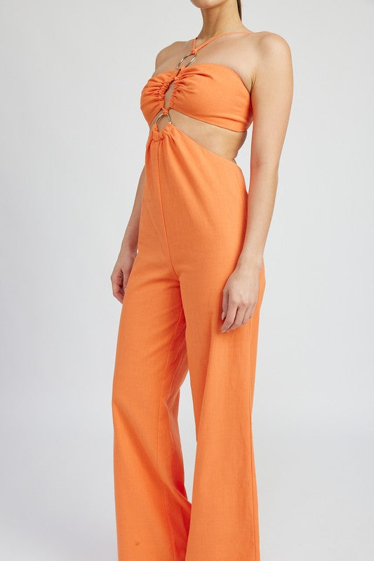 Stilla | O Ring Cut Out Jumpsuit