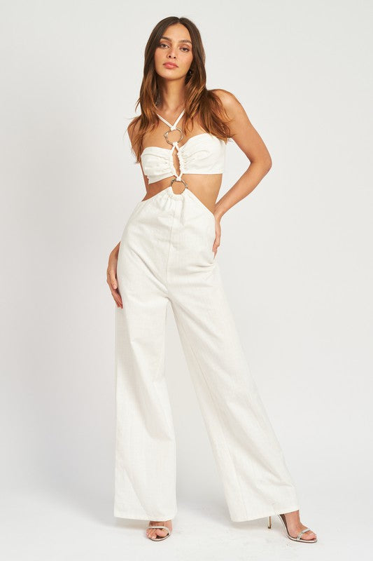 Stilla | O Ring Cut Out Jumpsuit