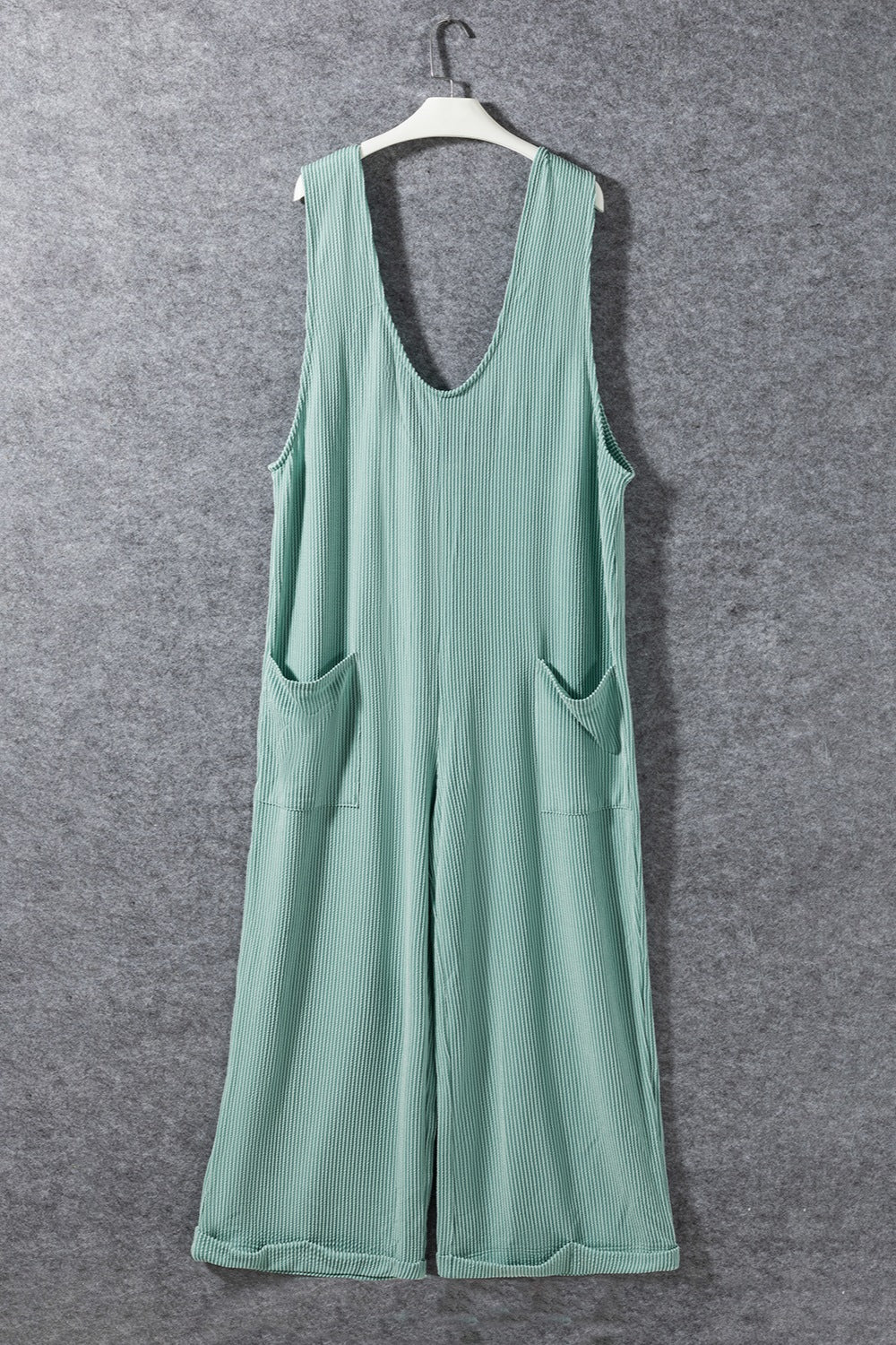 Stilla | V-hals Bred Ben Jumpsuit Med Lommer