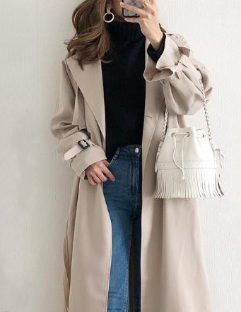 Stilla | Lang trenchcoat til stilfulde outfits