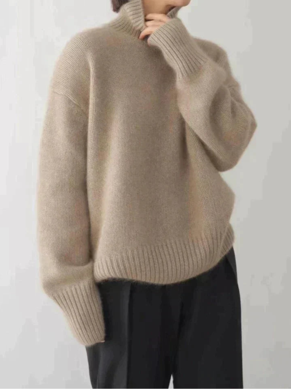 Stilla | Pullover med hyggelig rullekrave