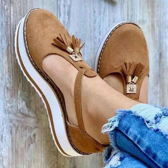 Stilla | Loafer Sandaler Med Kvast