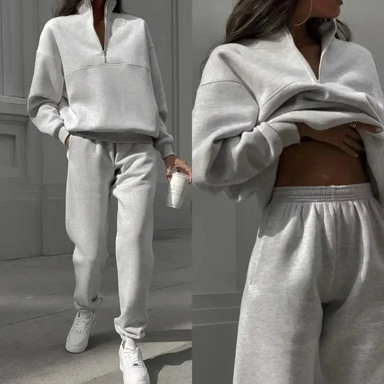 Stilla | Casual Sweatshirts Og Bukser Look