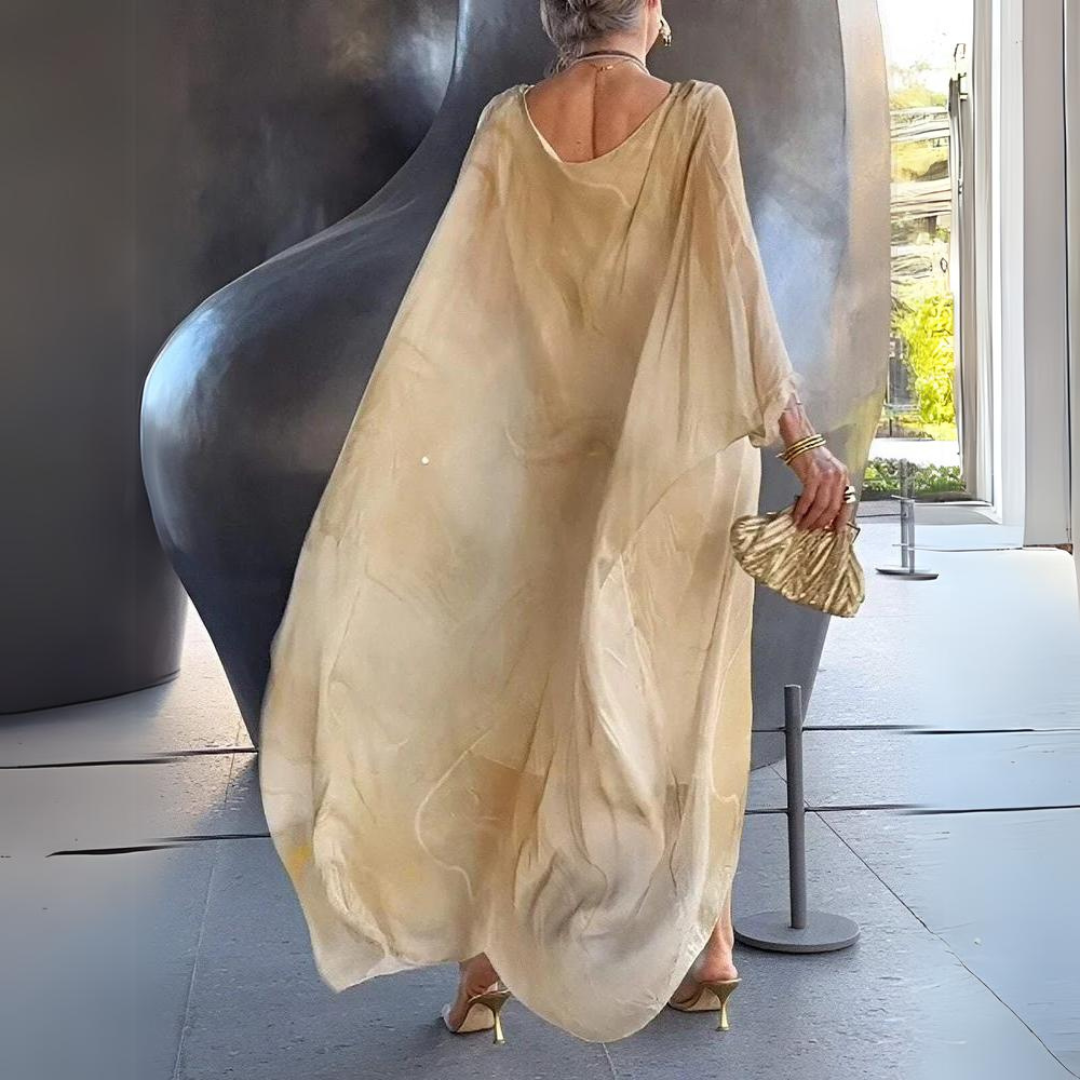 Stilla | Charmende Silk Chiffon Kjole