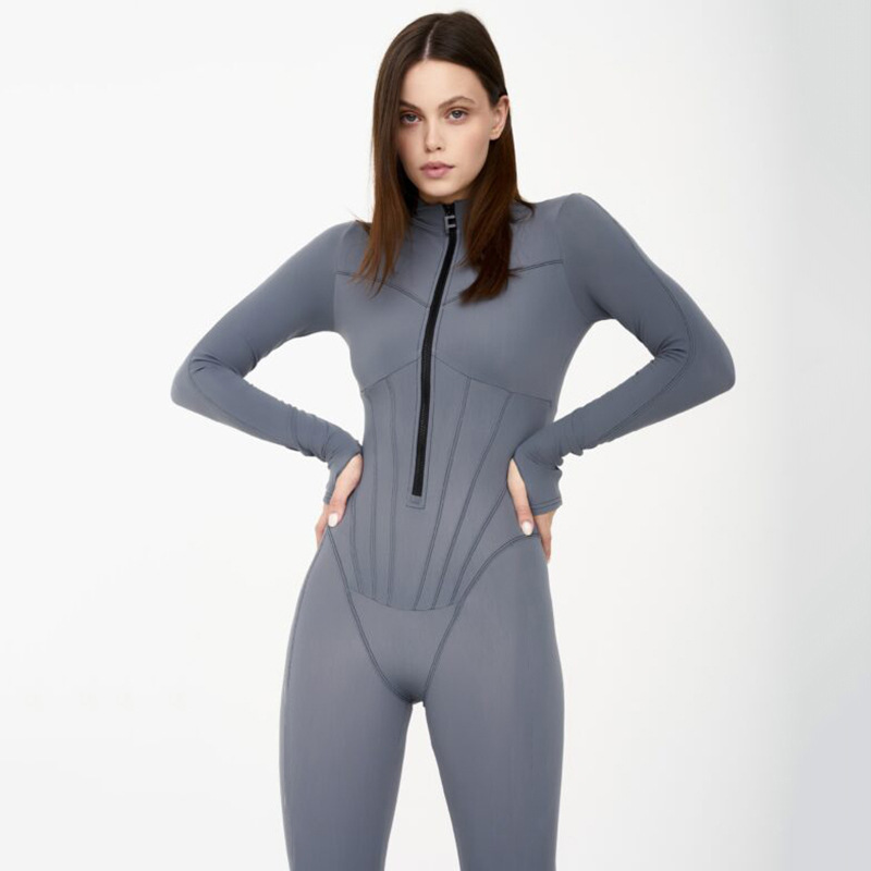 Stilla | Stram Jumpsuit Med Lynlås
