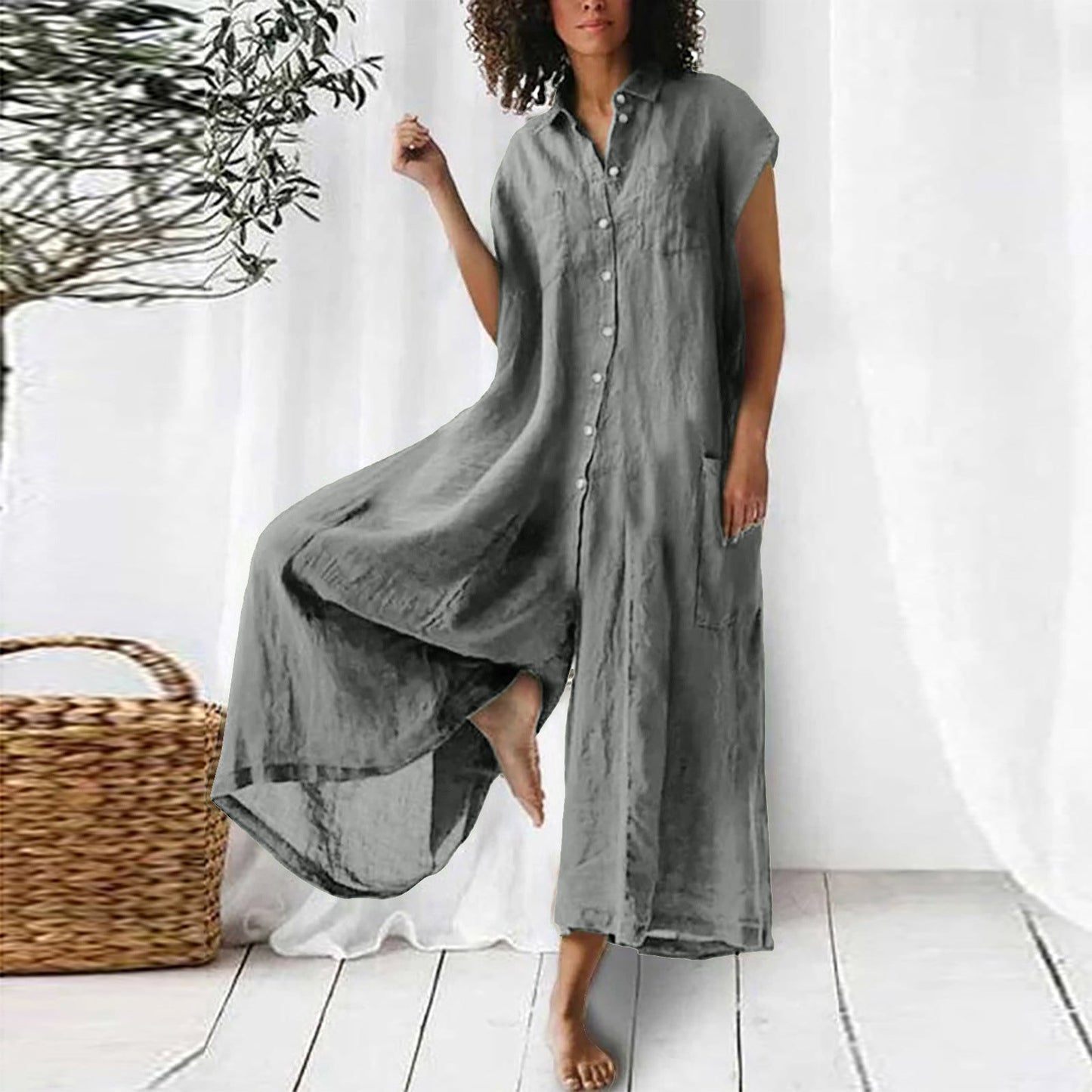 Stilla | Rousse Komfortabel Jumpsuit Til Sommer