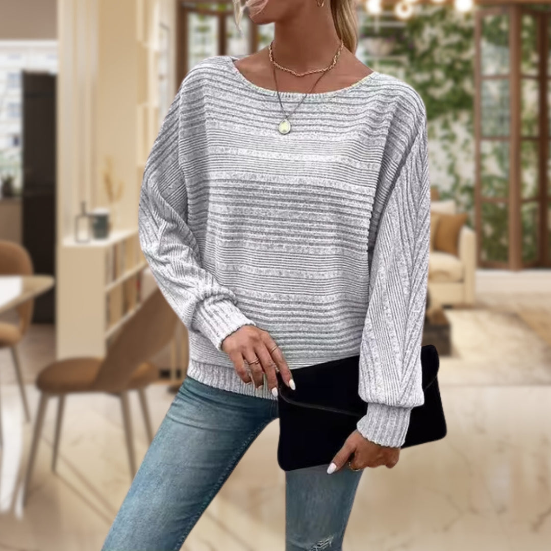Stilla | Struktureret Pullover