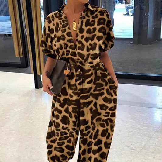 Stilla | Trykt Jumpsuit Kvinder