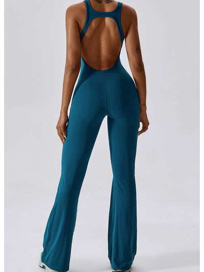 Stilla | Bred Strop Bootcut Aktiv Jumpsuit