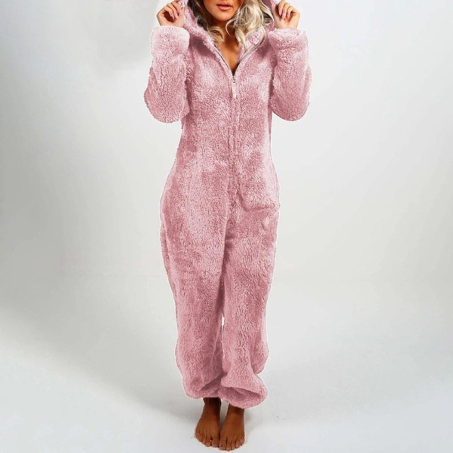 Stilla | Blød Teddy Fleece Heldragt Polyester Komfort og Varmth