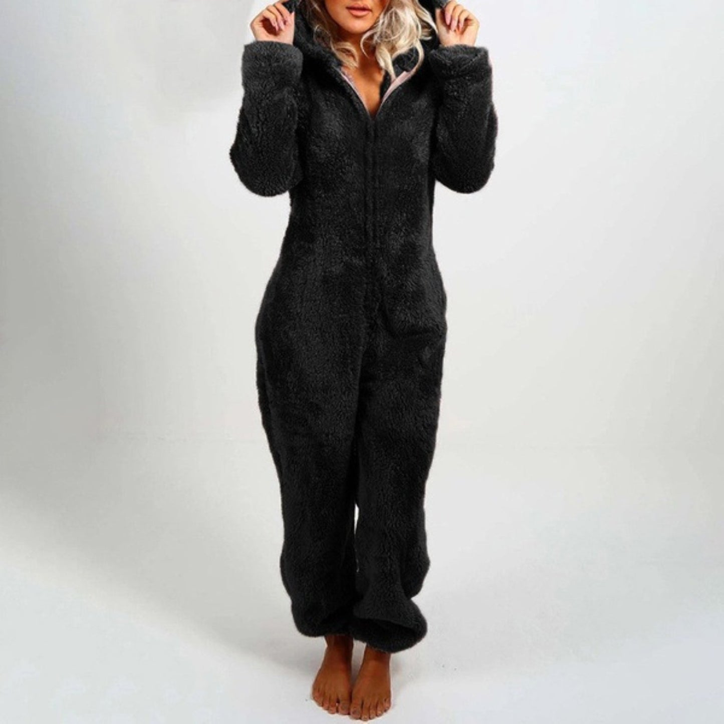 Stilla | Blød Teddy Fleece Heldragt Polyester Komfort og Varmth
