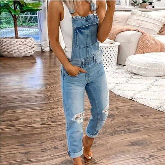 Stilla | Trendy og Cool Jumpsuit i Denim