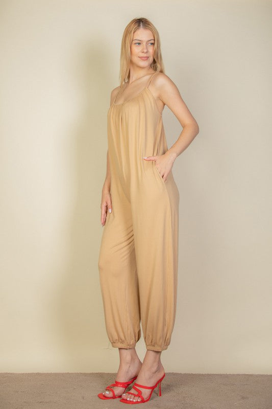 Stilla | Strop Solid Jumpsuit
