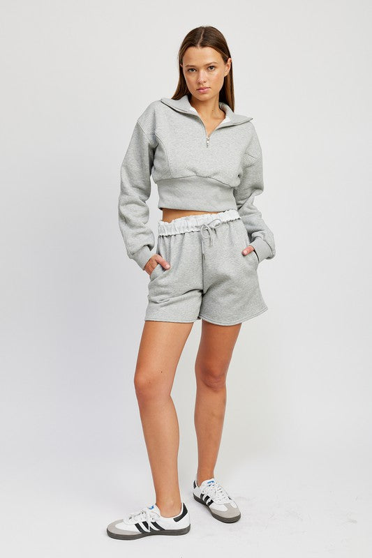 Stilla | Terry Papirpose Shorts