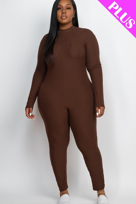 Stilla | Størrelse Mock Neck Jumpsuit
