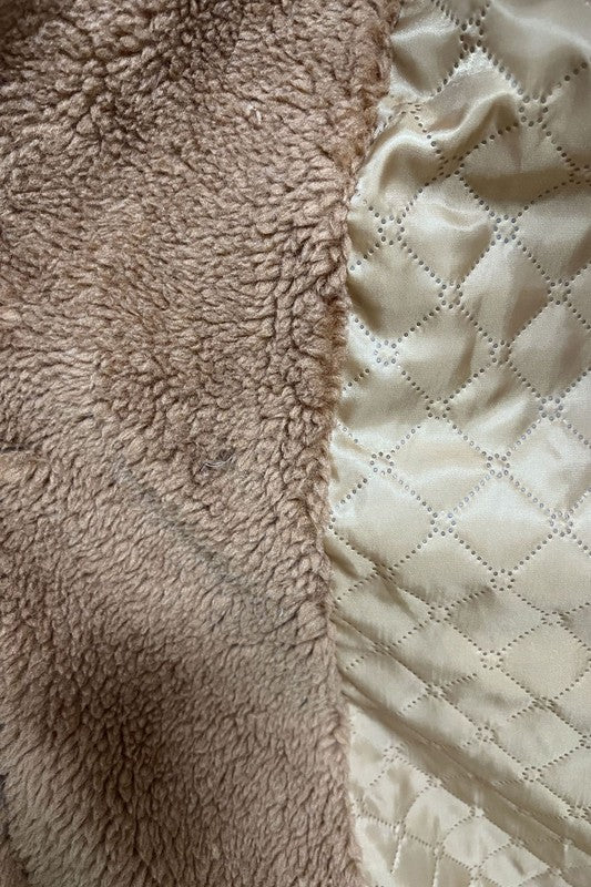 Stilla | Teddy Fleece Vest Jakke