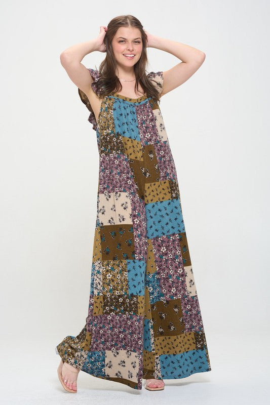Stilla | Strik Maxi Jumpsuit