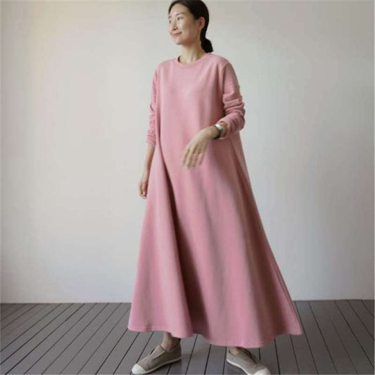 Dame afslappet maxikjole Stilla