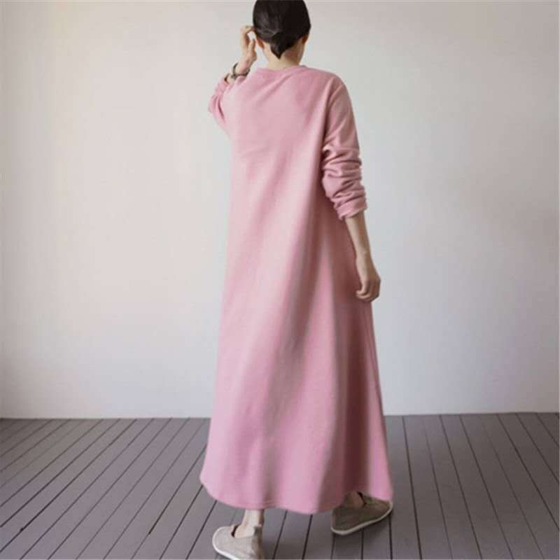 Dame afslappet maxikjole Stilla