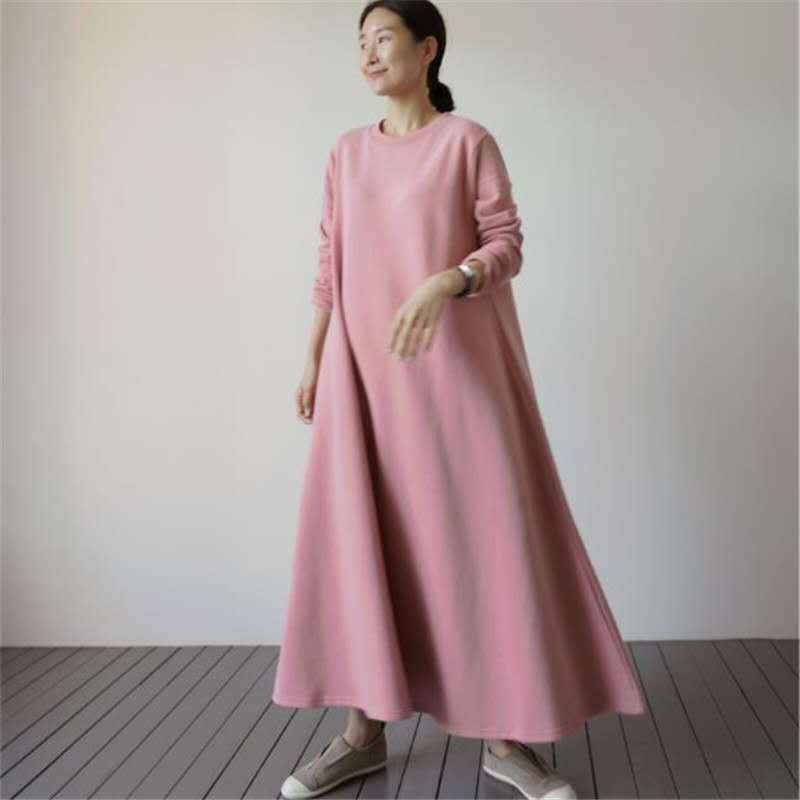 Dame afslappet maxikjole Stilla