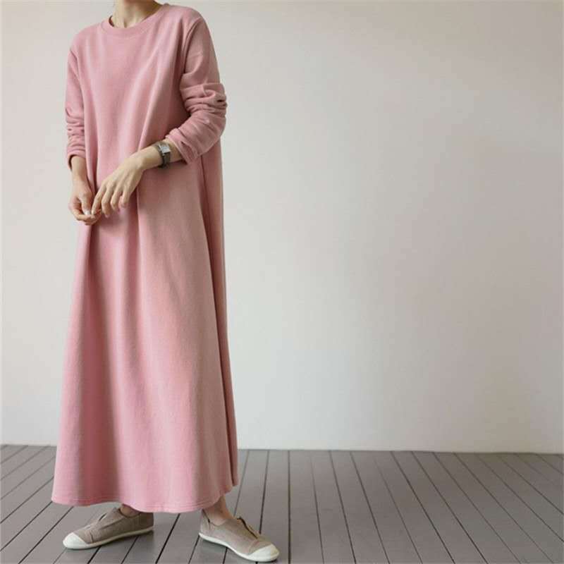 Dame afslappet maxikjole Stilla