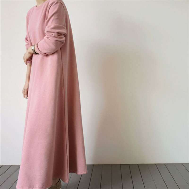 Dame afslappet maxikjole Stilla