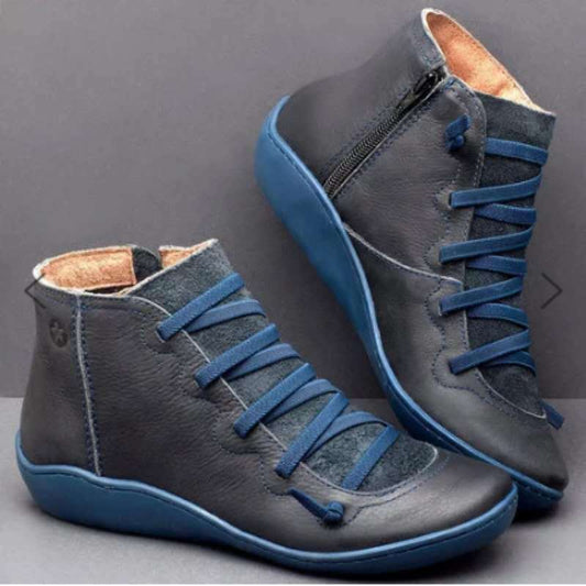 Damer Kvalitets Læder Sneakers Stilla