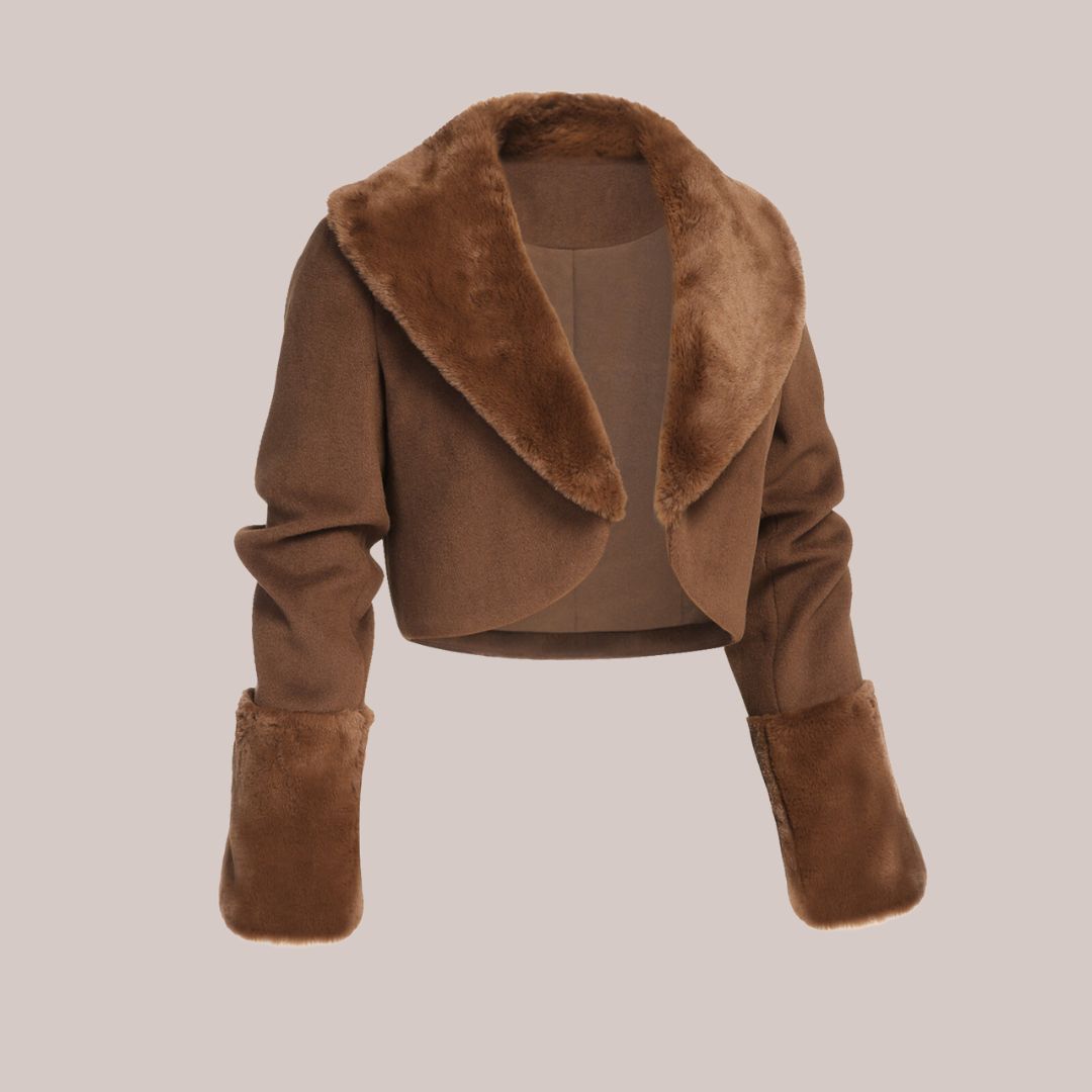 Stilla | med retro pelskrave Dixie