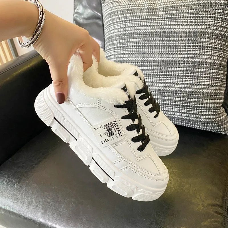 Dame Vinter Sneakers med hyggeligt FOR og robust profil Stilla
