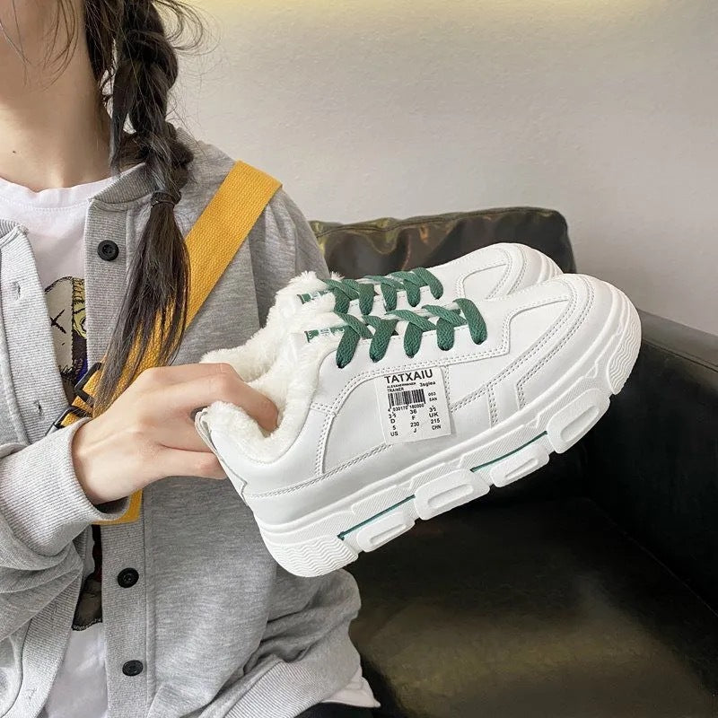 Dame Vinter Sneakers med hyggeligt FOR og robust profil Stilla