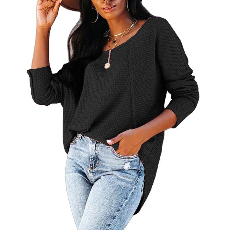 Dame afslappet langærmet skjorte Stilla