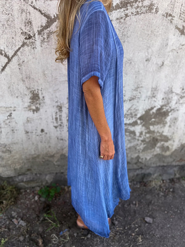 Stilla | Maxi Kjole Med Feminint Snit