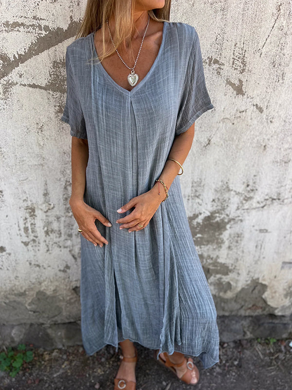 Stilla | Maxi Kjole Med Feminint Snit