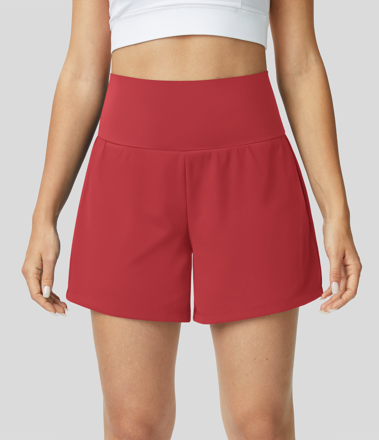Stilla | Yoga Shorts Med Høj Talje