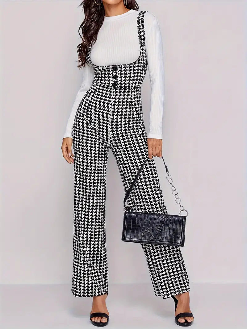 Stilla | Stilfuld og smart sort jumpsuit til kvinder