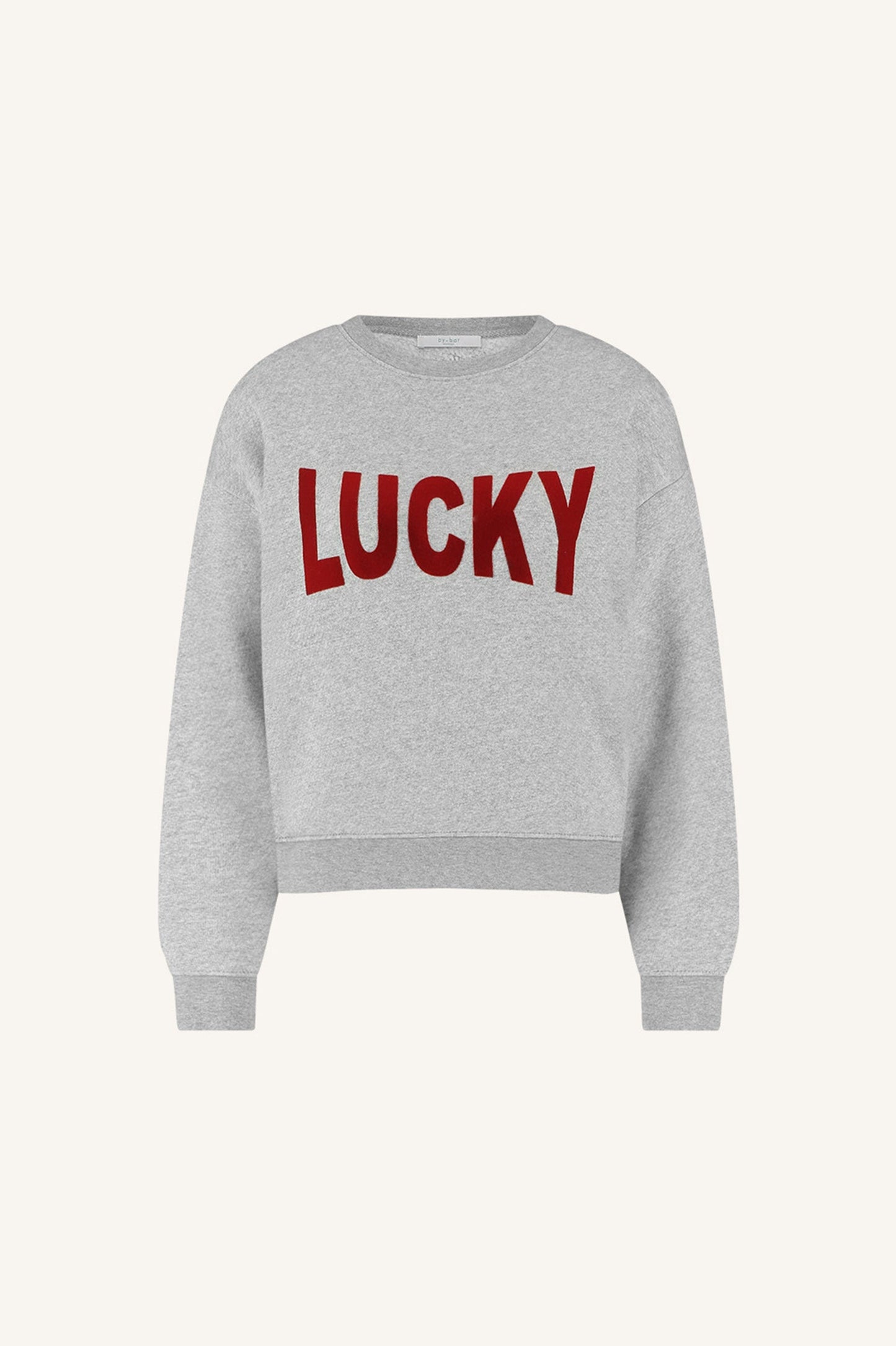 Stilla | Pullover Bas Luck Melange Grå