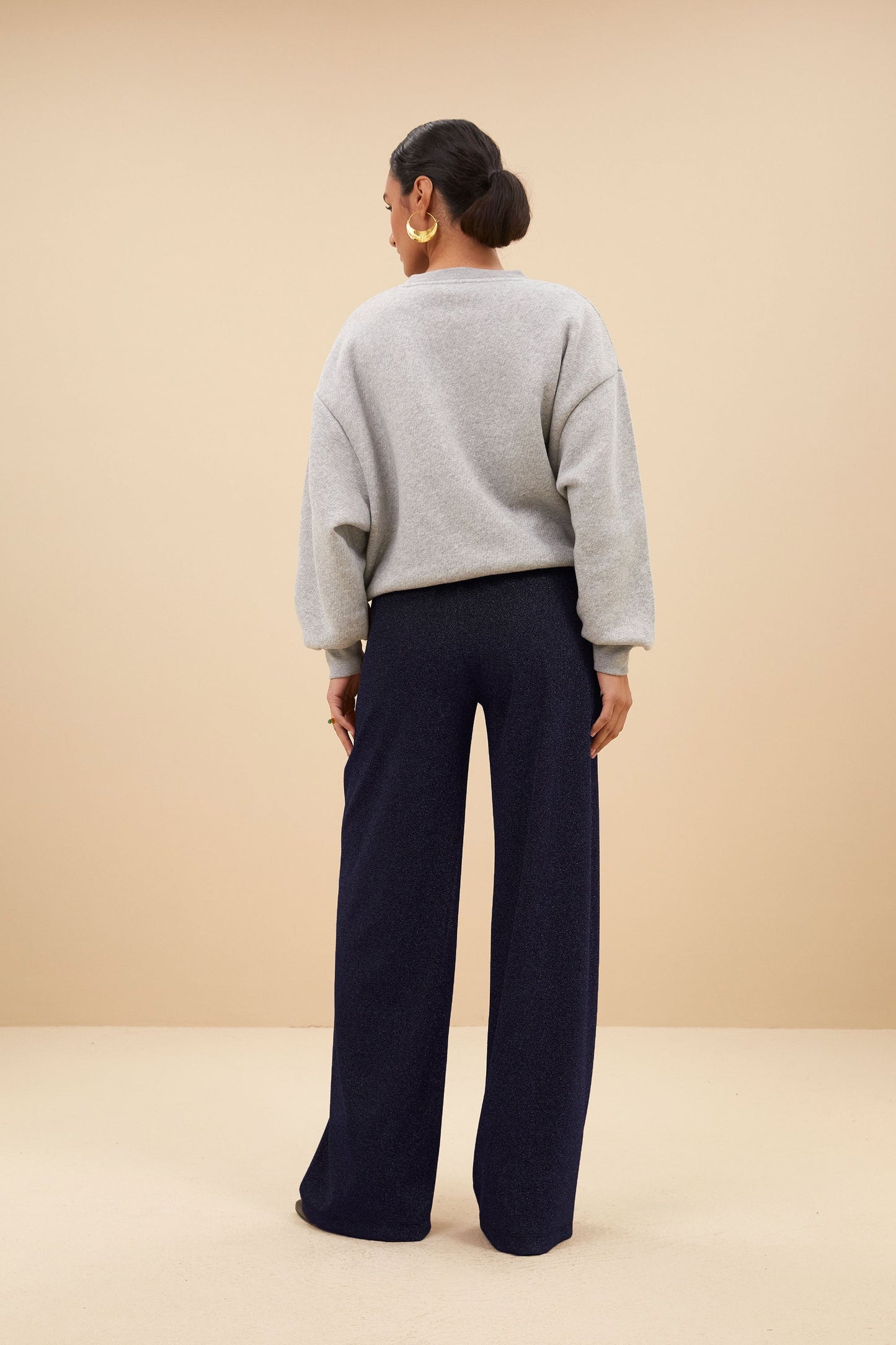 Stilla | Pull Melange Bibi Lucky Sparkle Grå