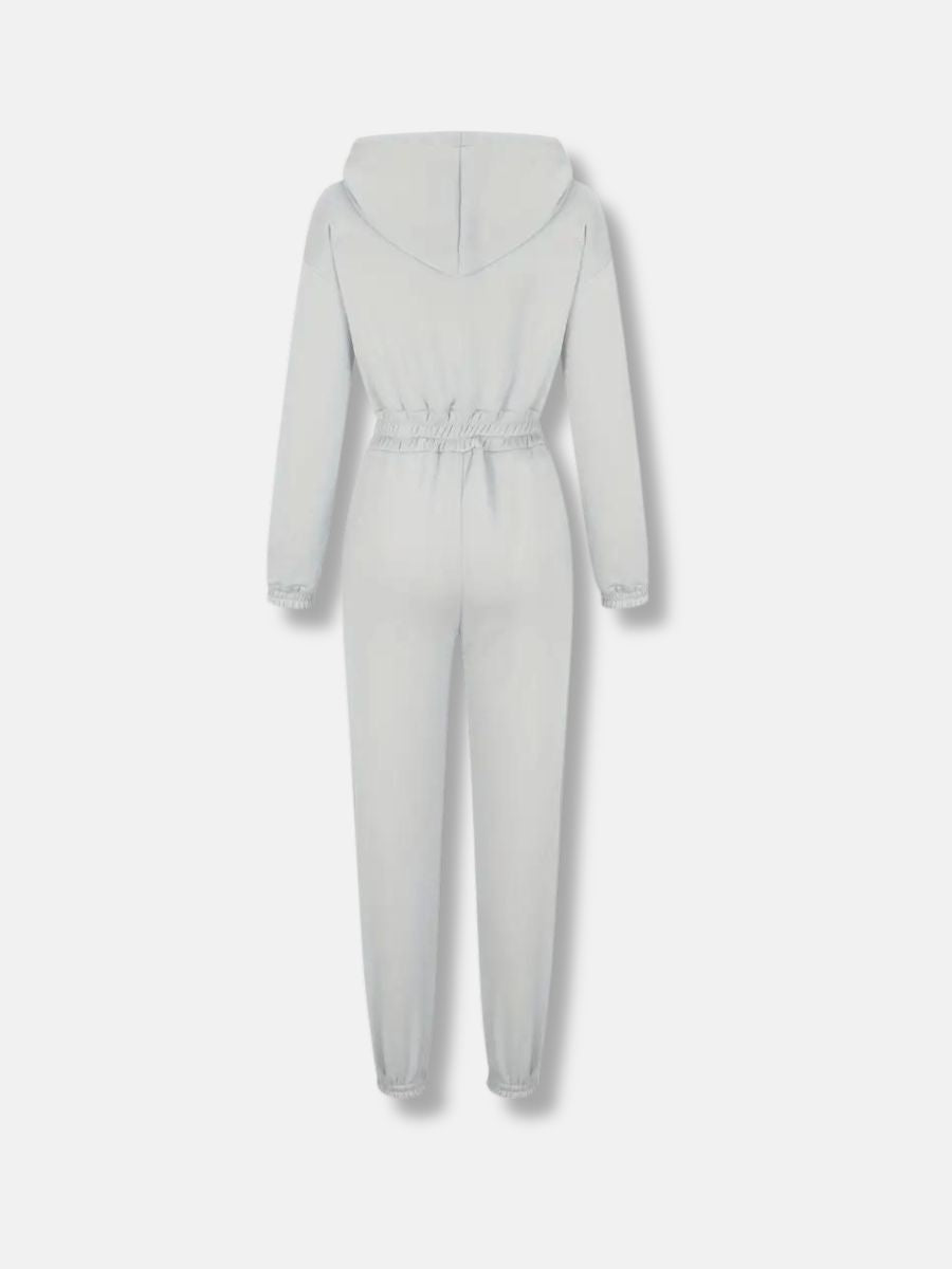 Stilla | Jumpsuit Med Hætte Og Snøre