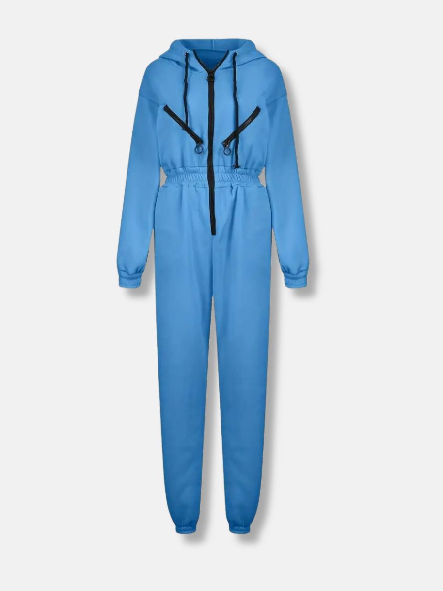 Stilla | Jumpsuit Med Hætte Og Snøre