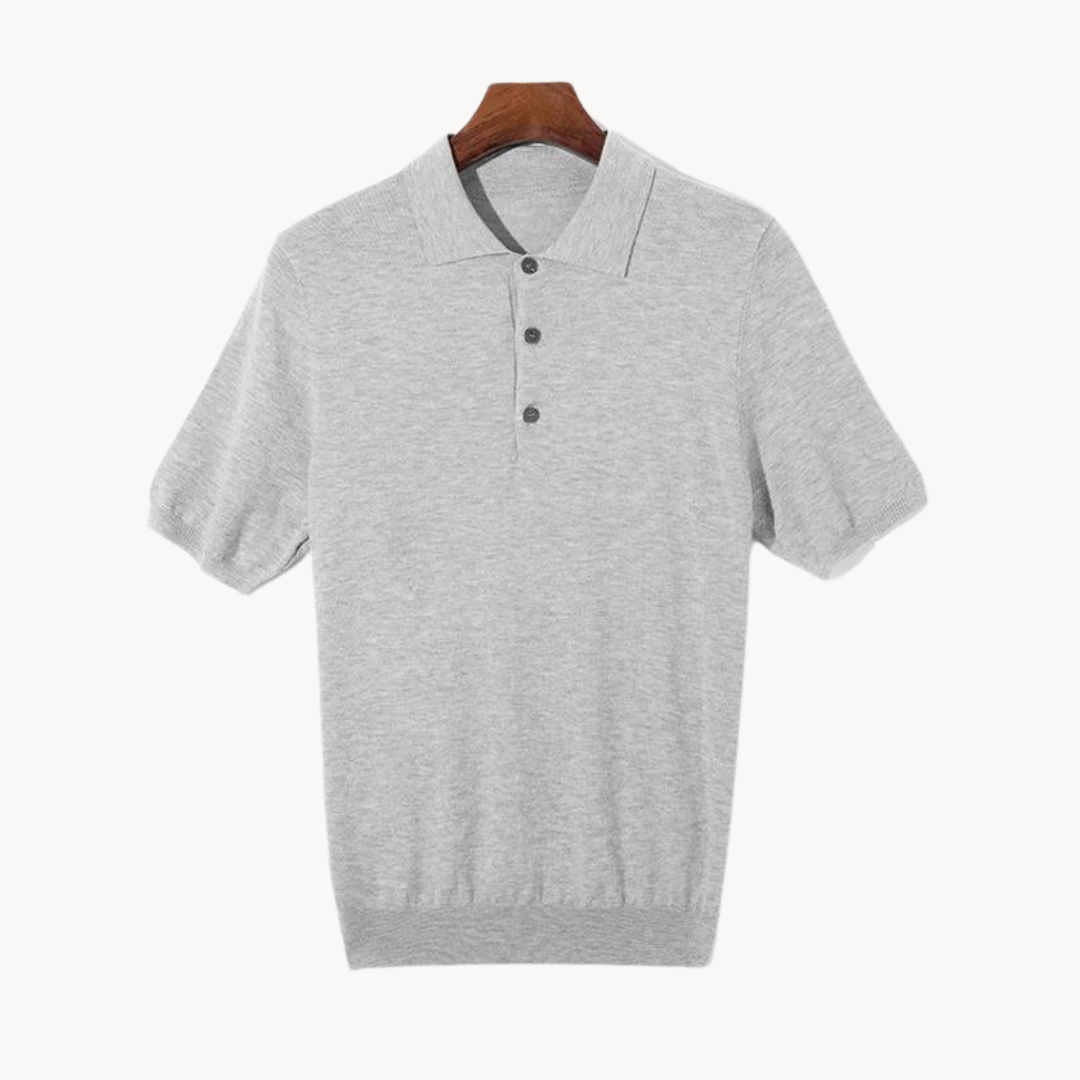 Stilla | Luksuriøs merinould polo shirt
